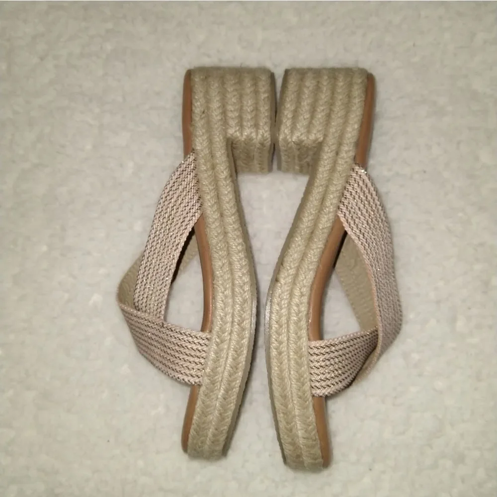 Northstar Espadrille Criss Cross Strap Sandals